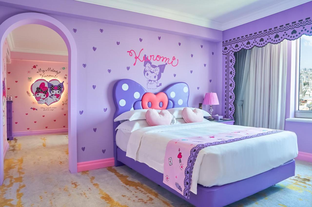 Grand Hi Lai Hotel Kaohsiung Esterno foto Kuromi themed hotel room