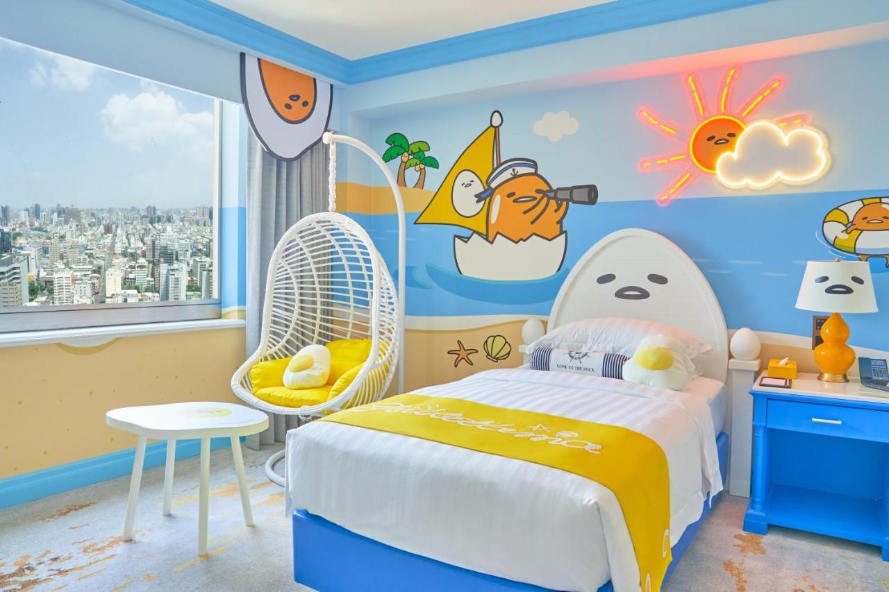 Grand Hi Lai Hotel Kaohsiung Esterno foto Gudetama themed hotel room